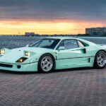 Ferrari F40 verde menta